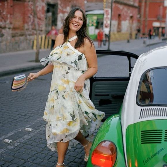 BY ANTHROPOLOGIE Garden Party Floral Tiered Dress - Picture 4 of 12